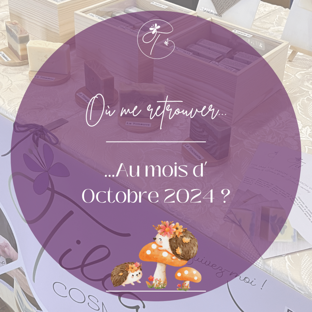 Ou me trouver en octobre 2024