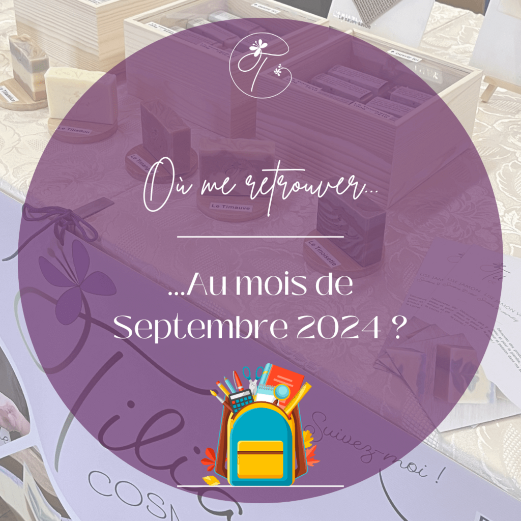 Ou me trouver en septembre 2024
