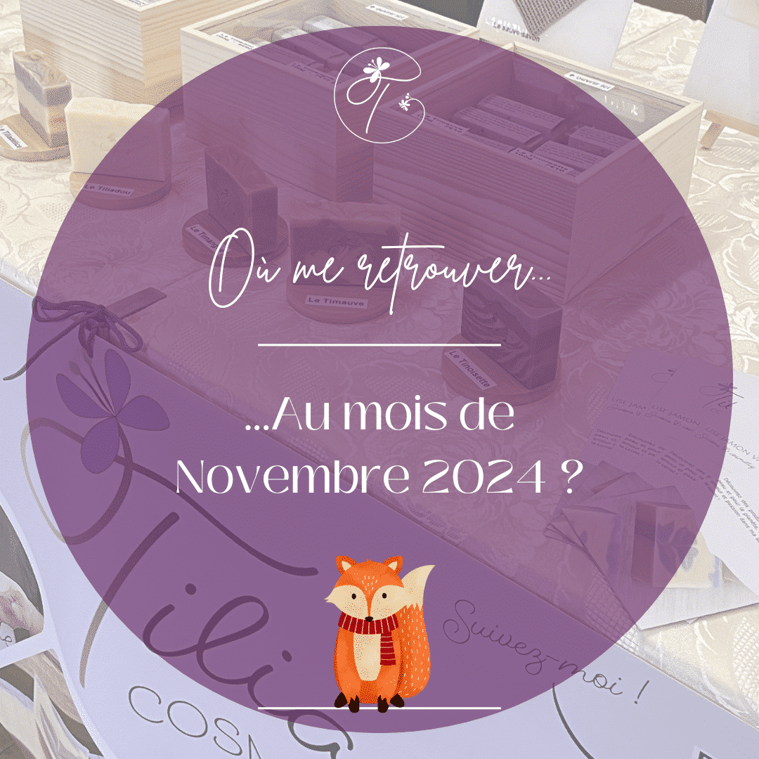 Ou me trouver en novembre 2024