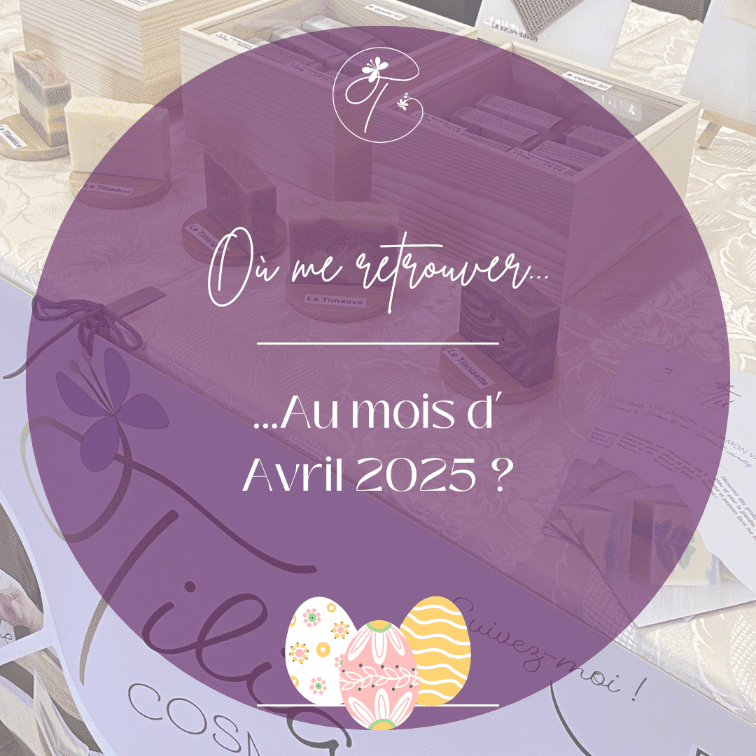 Ou me trouver en avril 2025