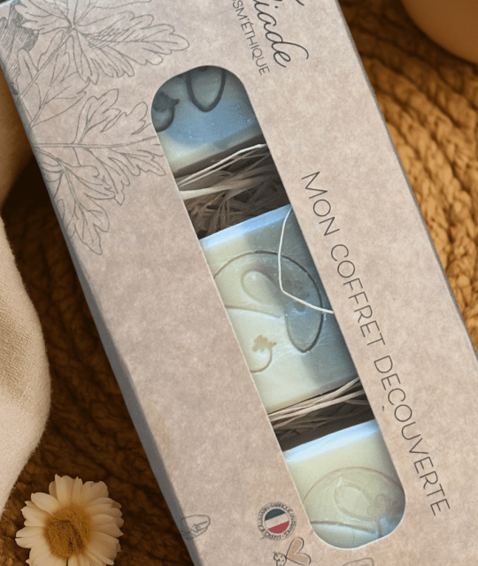 Coffret découverte savons à froid