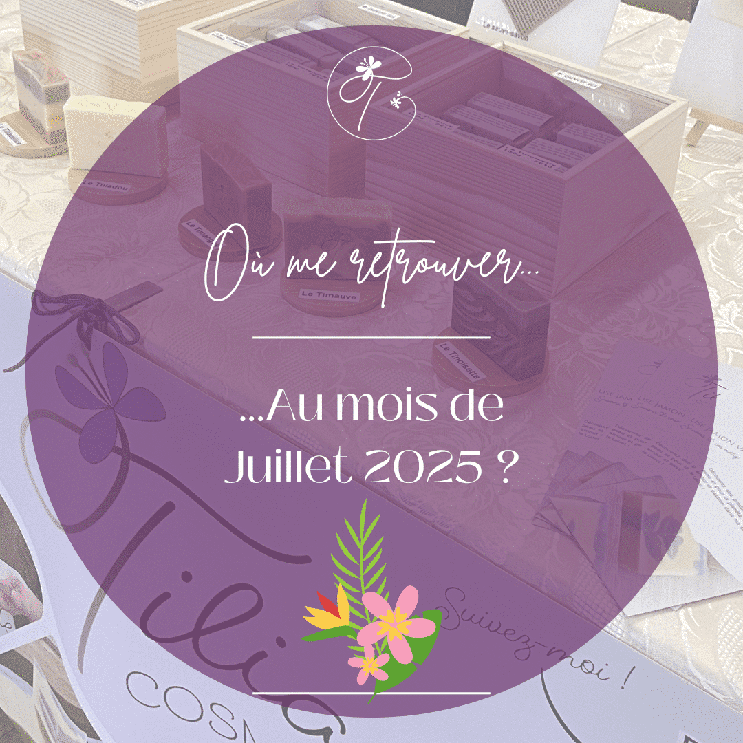 Où me trouver en juillet 2025