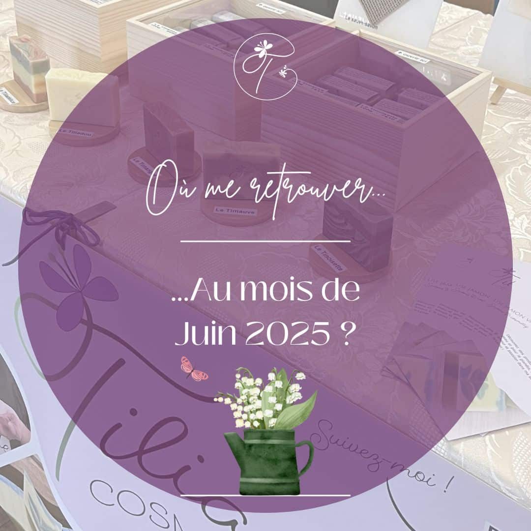 Ou me trouver en juin 2025