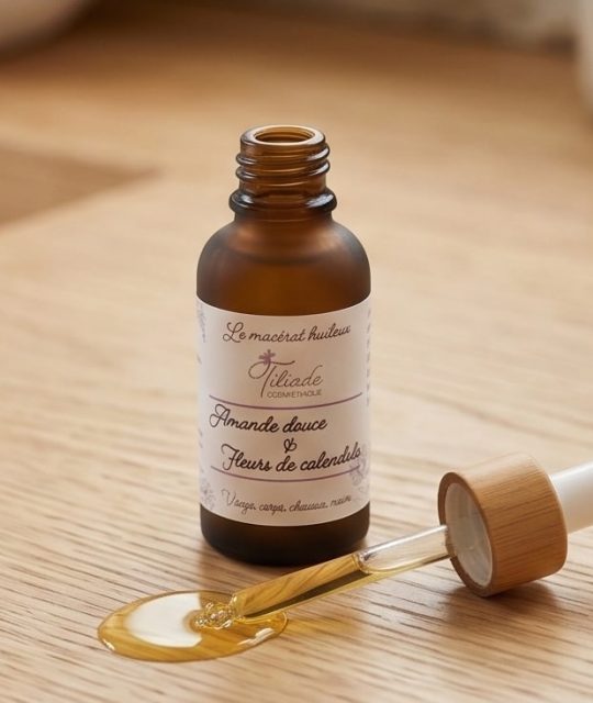 Le macérât de calendula - pipette et macérat