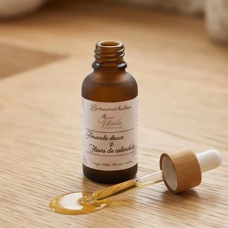 Le macérât de calendula - pipette et macérat