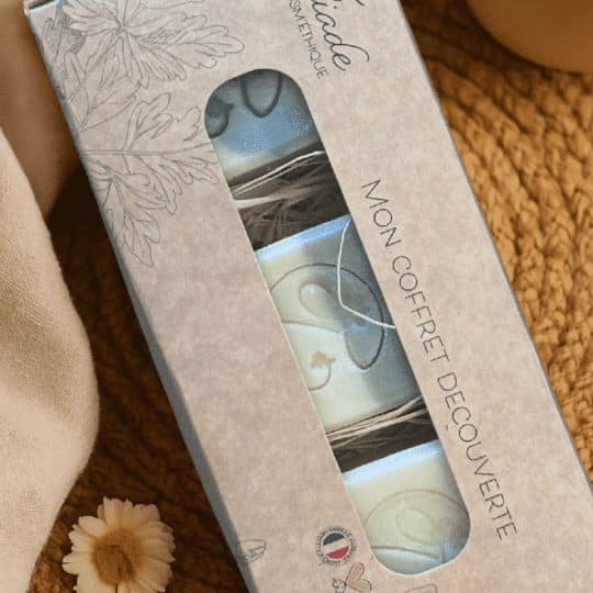 Coffret découverte savons à froid