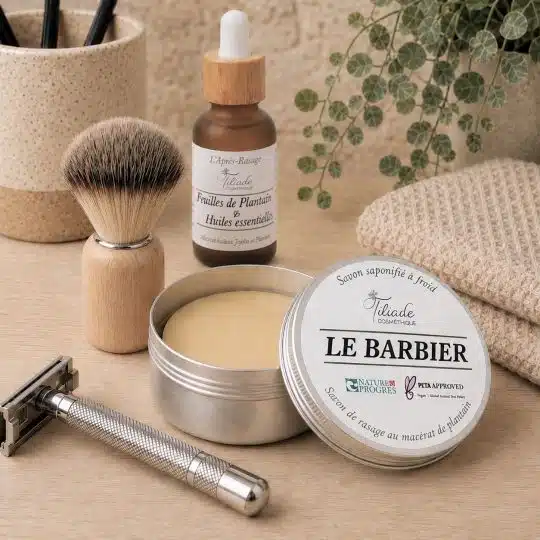 Contenu coffret rasage