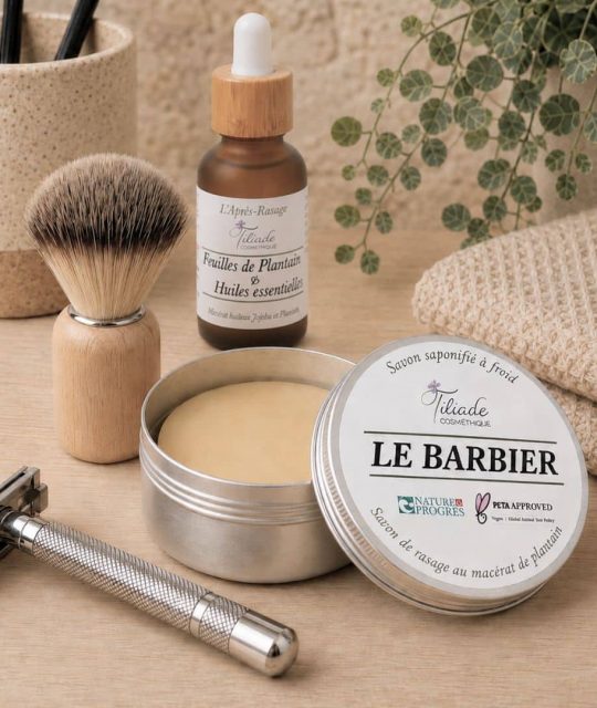 Contenu coffret rasage