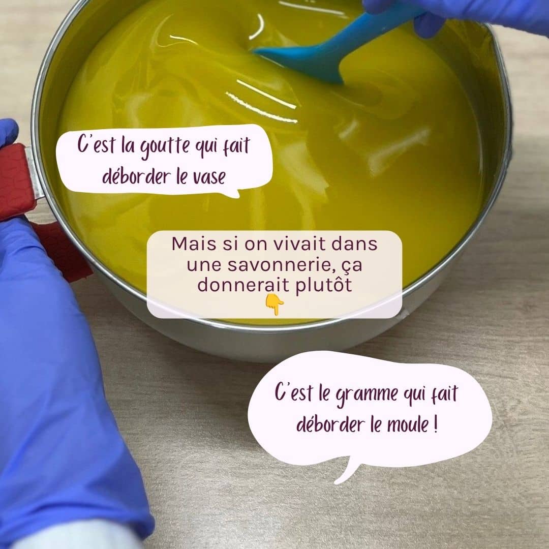 Formulation de savons à froid : quand chaque gramme compte