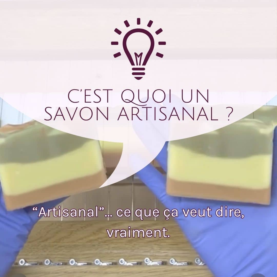 Savon artisanal à froid