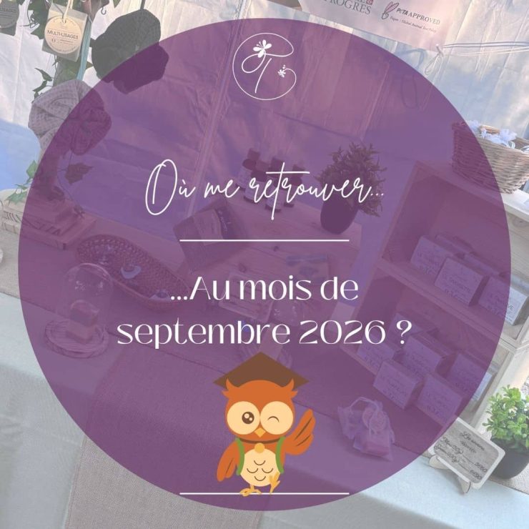 Ou me retrouver en septembre 2026